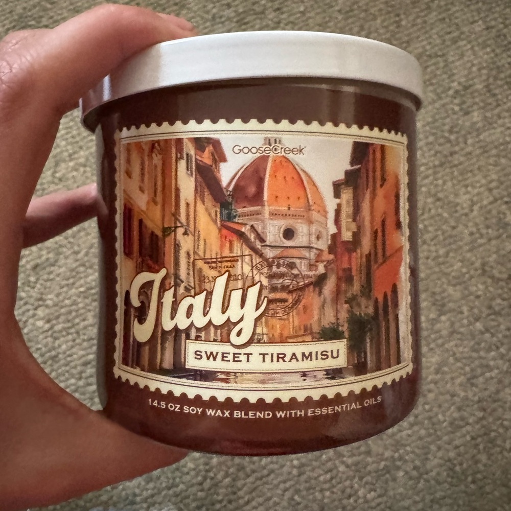 Italy Sweet Tiramisu Candle - Brown